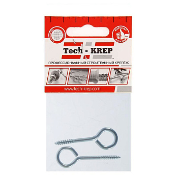 Tech-Krep Шуруп-кольцо 5,0х40 (2 шт) - пакет 103895
