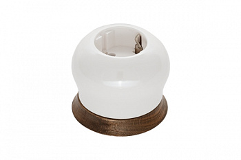 BIRONI Фаберже Керамика Перламутр Розетка с/з B2-101-010/18