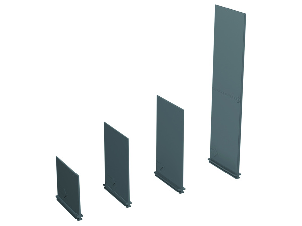 ABB Перегородки межфазные разделительные PB 100mm A1-A2 3p (комплект из 4шт.) 1SDA066196R1