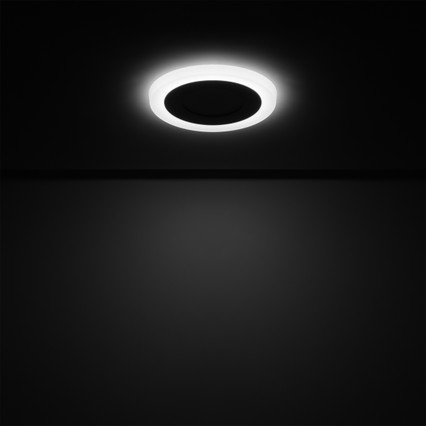 Купить Gauss Светильник Backlight круг 3+3W 350lm 4000K 180-265V IP20 монт Ø85 105*31мм 3 реж LED BL115