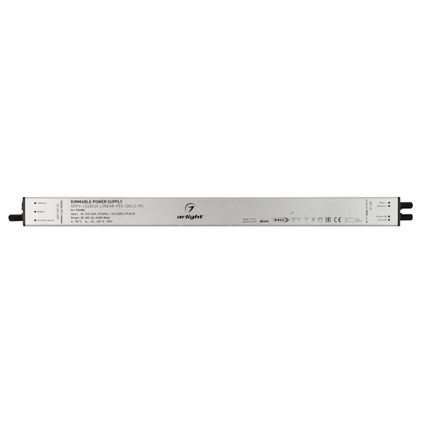 Купить Arlight Блок питания ARPV-LG48240-LINEAR-PFC-DALI2-PD (48V, 5A, 240W) (IP67 Металл, 5 лет) 034884