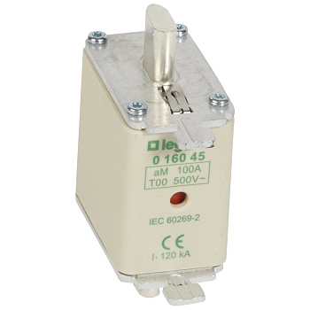 Legrand Предохранитель типа aM размер 00 с индикатором 100 A 016045