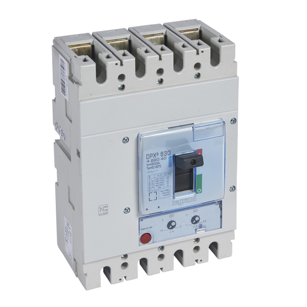 Legrand DPX3 630 Автоматический выключатель 3P+N/2 500А 70kA/термомагн.расц. 422040