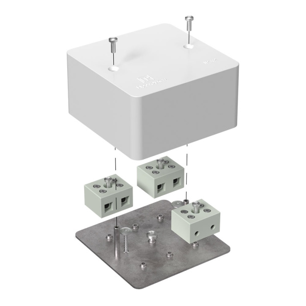 Промрукав Коробка огнестойкая для кабель-канала 40-0460-FR10.0-6 Е15-Е120 85х85х45