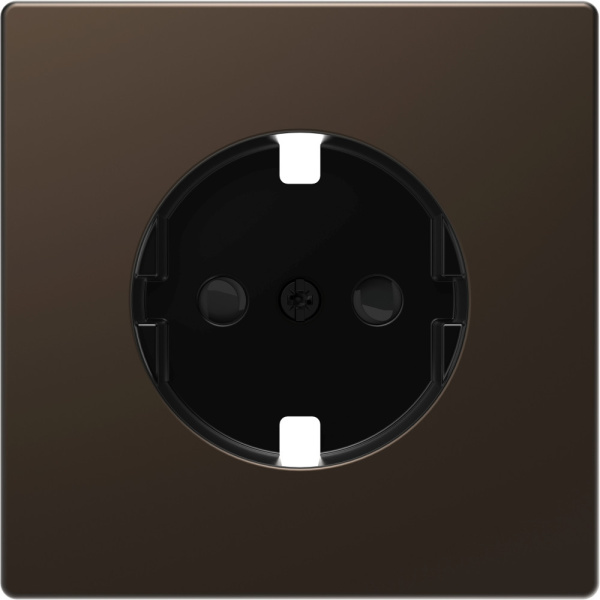SE Merten D-Life Мокко Накладка центральная для механизма розетки MTN2330-6052