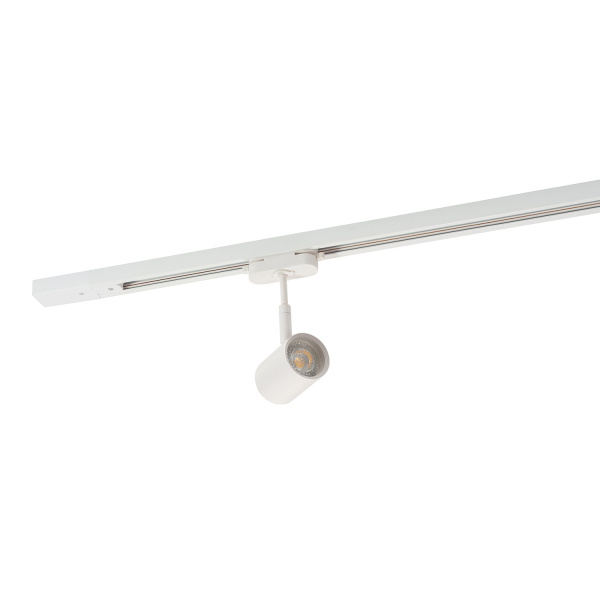 Купить Denkirs DK6001-WH Трековый светильник IP 20, 50 Вт, GU10, белый, алюминий