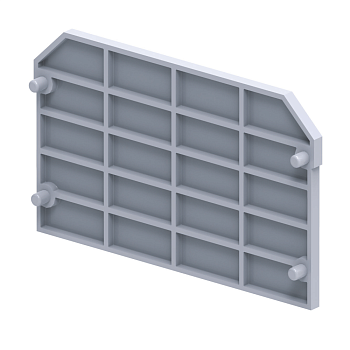 КЭАЗ Крышка концевая для клеммы проходной OptiClip EPCMC2-2-QUATTRO-серый