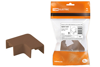 TDM Поворот на 90 гр. КМП 100x60 бук (2 шт./комп.) SQ0411-0347