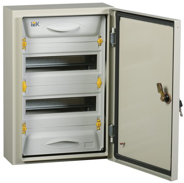 IEK Корпус металлический ЩРн-24з-1 74 У2 IP54 PRO MKM16-N-24-54-ZU