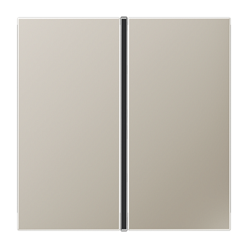 JUNG KNX LS 990 Edelstahl Комплект накладок, 1гр ES2401TSA