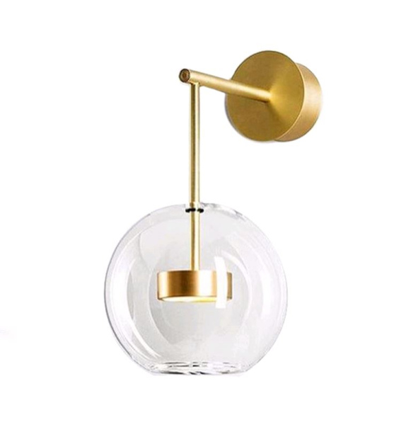 Kink Light Бра Галла прозрачный d20 h35 Led 10W (3000K) 07545A