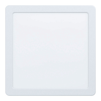 Eglo 99181 Светодиодный встраиваемый светильник FUEVA 5, 16,5W (LED), 216х216, ET26, 2000lm, 4000K, сталь, белый