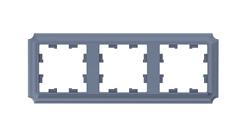 Systeme Electric AtlasDesign Antique Грифель Рамка 3-ая, универсальная