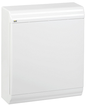 IEK PRIME Корпус пластиковый навесной ЩРН-П-24 белый/белая дверь IP41