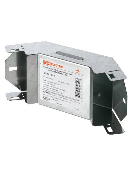 TDM Поворот на 90 град. вертикальный внутренний 50х100 SQ2902-1007