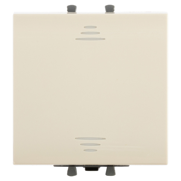 DKC Инвертор одноклавишный модульный, "Avanti", "Ванильная дымка", 2 модуля