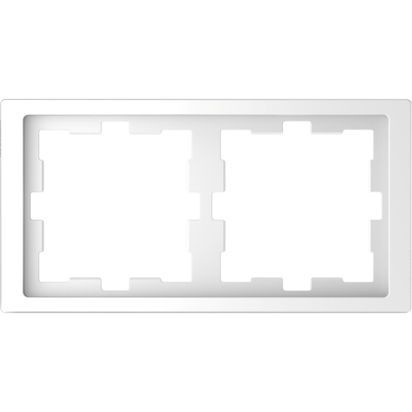 SE Merten D-Life Белый Лотос Рамка 2-ая MTN4020-6535