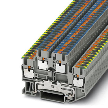 Phoenix Contact PTTB 1,5/S-PE/N Двухъярусная заземляющая клемма 3208566