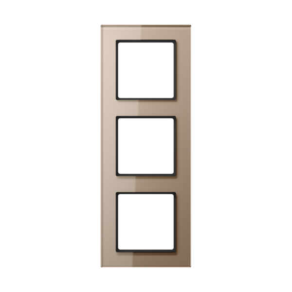 JUNG A creation Стекло Шампань Рамка 3-ая AC583GLCH