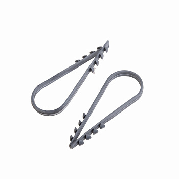 PROconnect Дюбель-хомут нейлоновый 19-25 мм, серый, упаковка 100 шт. 07-4503-3