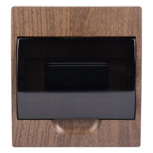 Купить EKF PROxima Щит распределительный навесной ЩРН-П- 8 темное дерево IP41