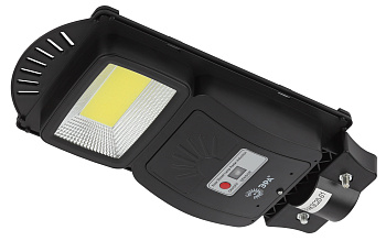 ЭРА ERAKSC20-01 Консольный светильник на на солнечной батарее,COB,20W,с датч. движения, ПДУ, 450 lm, 5000K, IP65