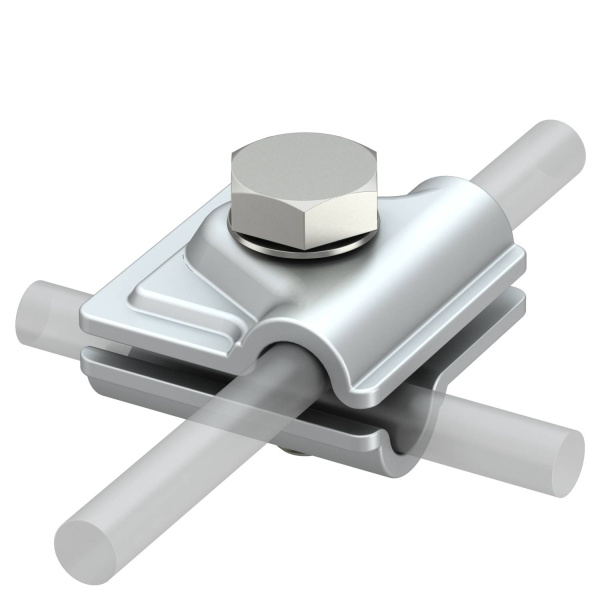 OBO Bettermann Соединитель Vario для быстрого монтажа круглых проводников диаметром 8-10 мм, алюминиевый 5311519