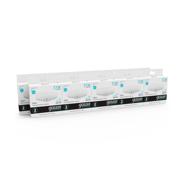 Купить Gauss Лампа Elementary GX70 21W 2000lm 4100K LED 83822