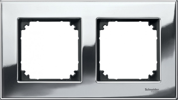 Купить SE Merten SM M-Elegance Хром Рамка 2-ая MTN403239