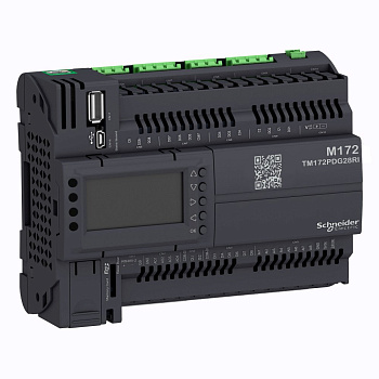 SE M172 Производит., с диспл, 28 I/O Eth 2RS485 TM172PDG28RI