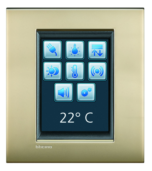 Купить BT LL Матовое золото Рамка AIR 3+3 мод LNC4826OF