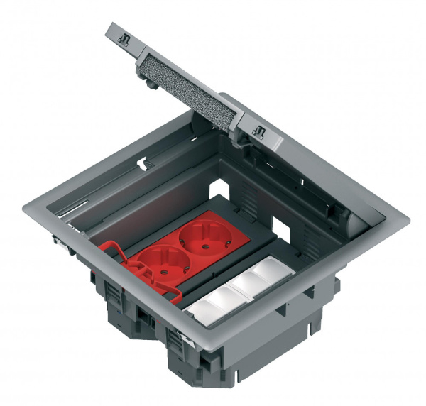 SE OptiLine 45 Лючок 199х199 на 4 модуля 45х45 Altira ISM50624
