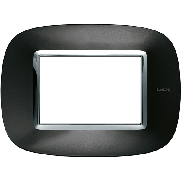 Купить BT Axolute Темный металлик Рамка 3 мод эллипс HB4803XS