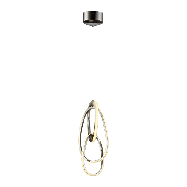 Купить Odeon Light 4891/25L L-VISION ODL_EX22 61 хром/акрил Подвес LED 25W 4000K 4891/25L SPACE