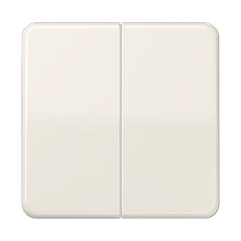 JUNG Клавиша для KNX кнопки, 2 группы дюропласт слоновая кость CD102