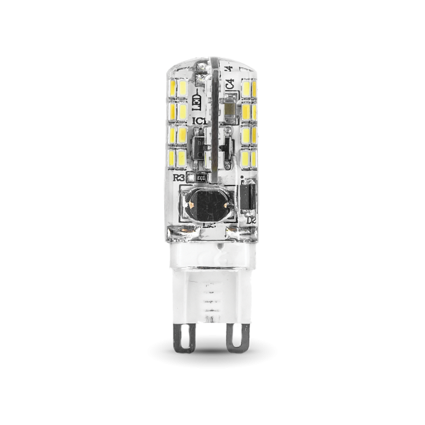 Купить Gauss Лампа G9 AC150-265V 3W 230lm 2700K силикон LED 107709103