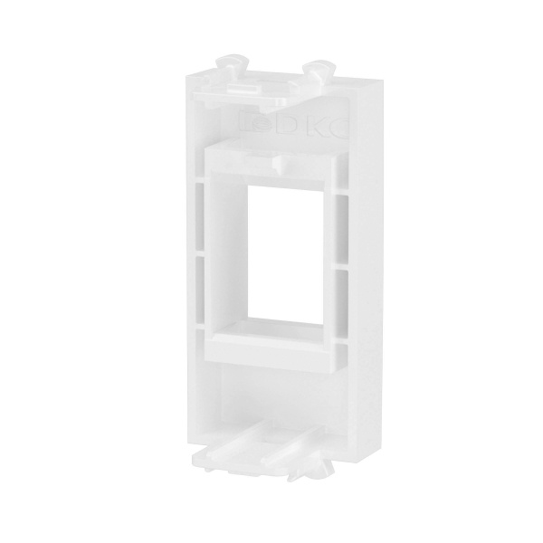 Купить DKC Адаптер без шторки для Keystone, "Avanti", "Белое облако", 1 модуль