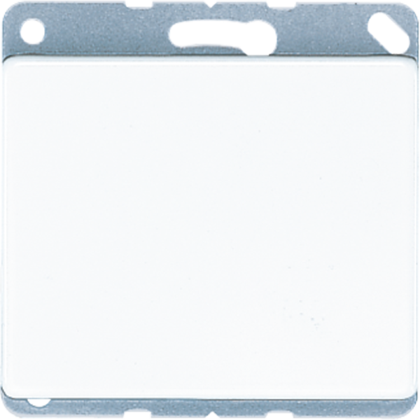 JUNG SL 500 Белая Заглушка с суппортом SL561BWW