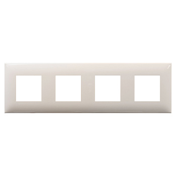 DKC Рамка "Avanti", "Ванильная дымка", 4 поста (8 мод.)