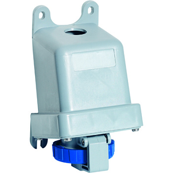 ABB RS Розетка для монтажа на поверхность 332RS9W, 32A, 3P+E, IP67, 9ч 2CMA167182R1000