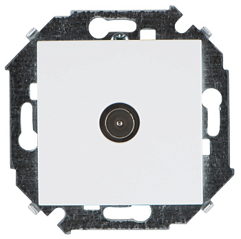 Simon 15 Белая Розетка TV одиночная, винт.зажим 1591475-030