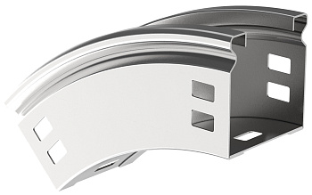 IEK ESCA Поворот плавный 45град тип В20 ESCA 50х100мм