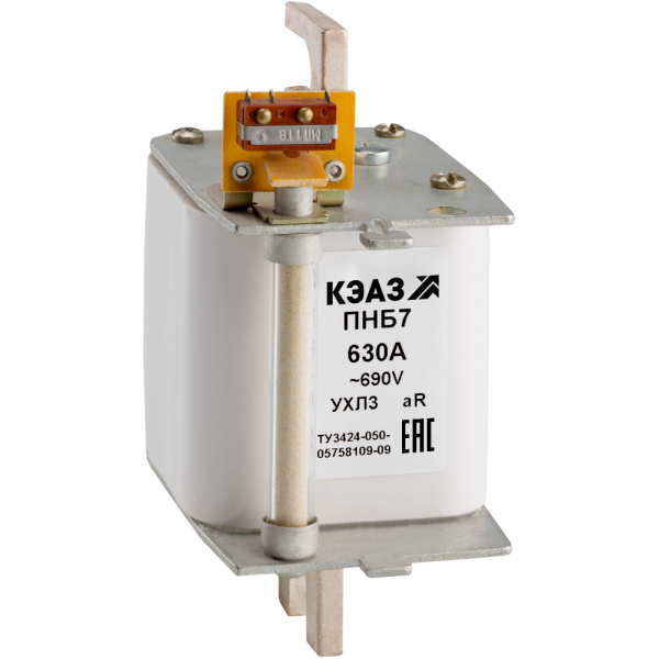 КЭАЗ Предохранитель ПНБ7-690/630-1-630А-УХЛ3