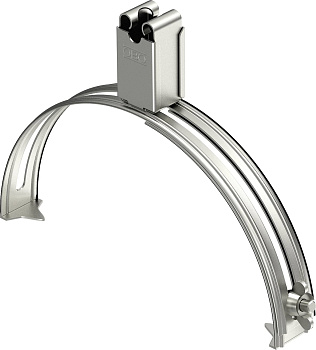 OBO Bettermann Держатель круглых проводников диаметром 8 мм для коньковой черепицы, нержавеющая сталь V2A 5202836