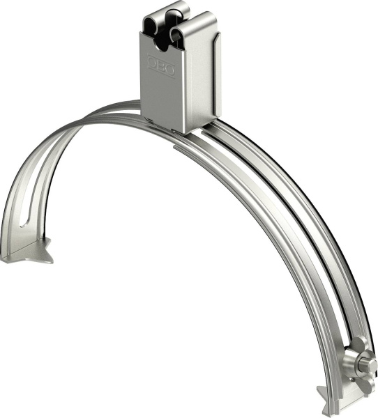 OBO Bettermann Держатель круглых проводников диаметром 8 мм для коньковой черепицы, нержавеющая сталь V2A 5202836