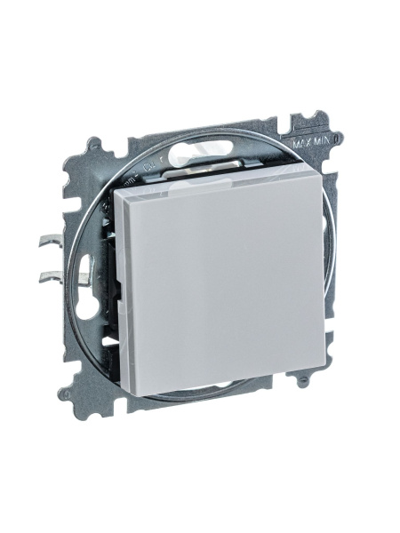 Купить ABB EPJ Levit серый / белый Переключатель перекрёстный 1-клавишный 2CHH590745A6016