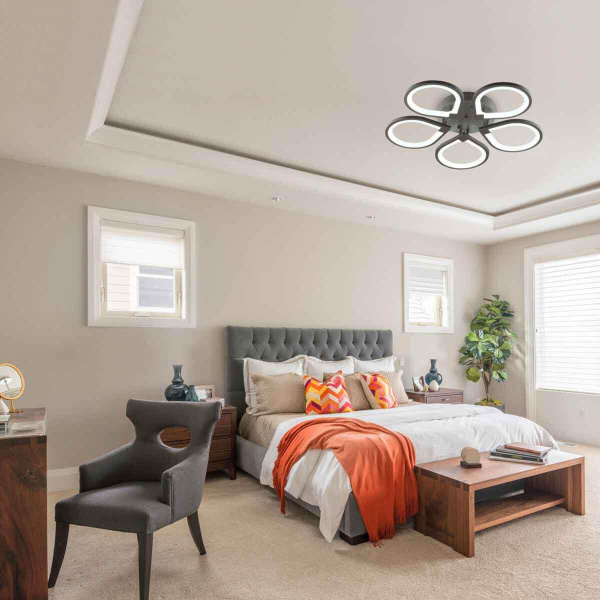 Купить Lumion 4523/99CL LN20 коричневый Люстра потолочная LED 110W 220V KAORI