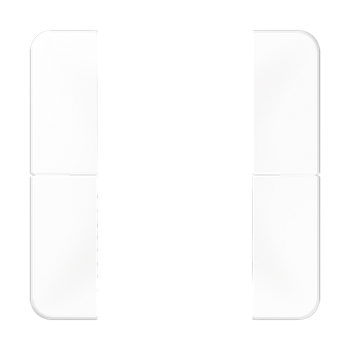 JUNG комплект накладок 2гр белый CD502TSAWW