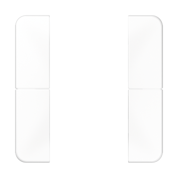 JUNG комплект накладок 2гр белый CD502TSAWW