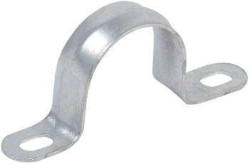 IEK ELASTA Скоба металл.двухлапковая d10-11мм